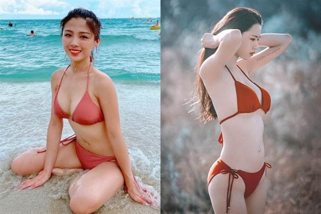 圤智雨認為土雞妹(右)太不自然。(圖/翻攝自IG@ting07.20、meijia0908)