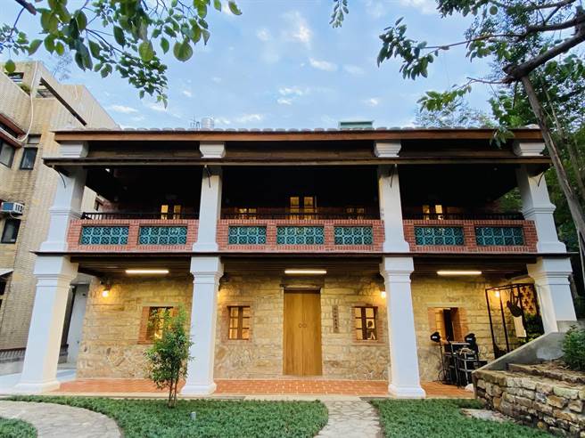 新北市立淡水古蹟博物馆于今（26日）举办「淡水木下静涯旧居」揭幕典礼。（淡水古蹟博物馆提供）