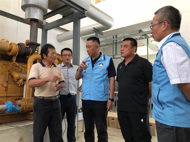 每年颱风防汛季节来到，浯江抽水站运作受到瞩目。（李金生摄）