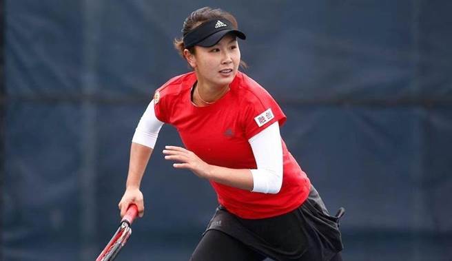 大陆网球女将彭帅。（图／摘自彭帅微博）
