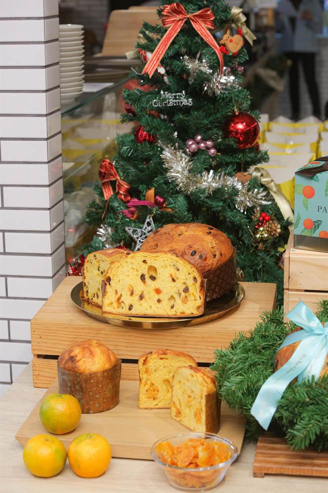 吴宝春麦方店米兰式潘尼朵妮麵包（比赛版），即日起需预订，1公斤2000元，限量2000个。（吴松翰摄）