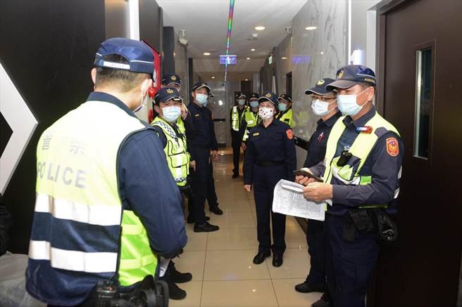 遏阻暴力鬥毆，南投警方總動員展決心。（南投縣警局提供／廖志晃南投傳真）