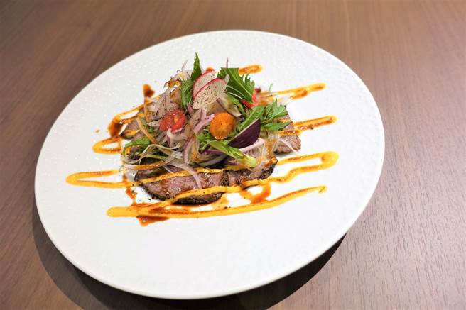 义式炙烧和牛冷盘