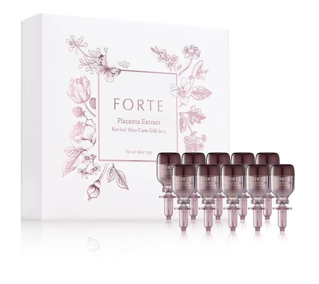 FORTE 50%精纯胎盘素肌活原液。（图／品牌提供）