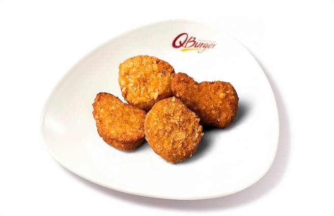 植物肉鸡块。（Q Burger提供）