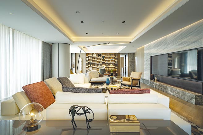 明亮是「琢白」258坪實品屋整體的一致調性，CCD更為空間增添溫潤的生活感。圖／業者提供