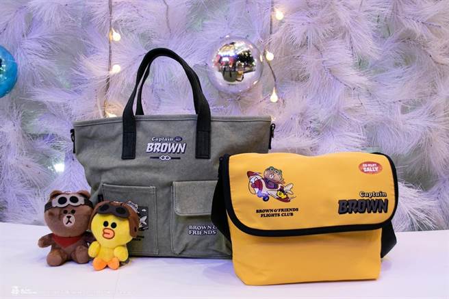 台茂购物中心的「熊大与兔兔的小镇派对」，更特别设置的PLAY LINE FRIENDS快闪店，不仅有宇宙明星BT21的打卡墙，还有限定活动与首卖商品。（台茂购物中心提供）