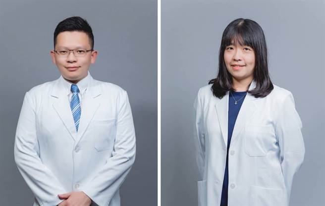 大竹风泽中医诊所姜智钊中医师(左)与谢雯麒中医师(右)。(图/谢雯麒、姜智钊提供)
