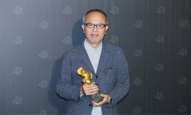 鍾孟宏以電影《瀑布》得到最佳原著劇本獎。（圖／廖映翔攝）