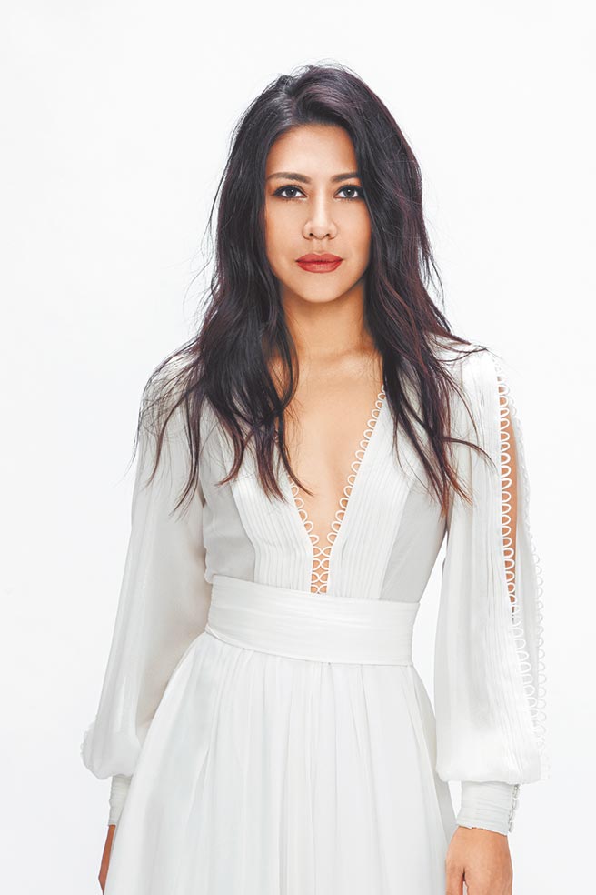 艾怡良参加台南跨年晚会，盼大啖当地美食小吃。（宽宽整合行销提供）