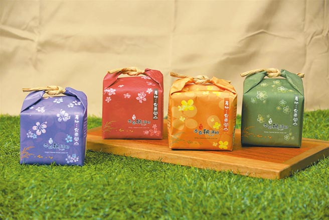SOGO忠孝馆冬季小农市集「南岛秧满田」台东关山米500g，原价100元，特价90元，限量12包。（SOGO提供）