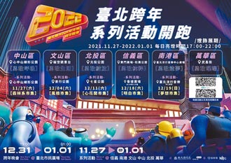臺北最High新年城2022跨年系列活動 準時開跑
