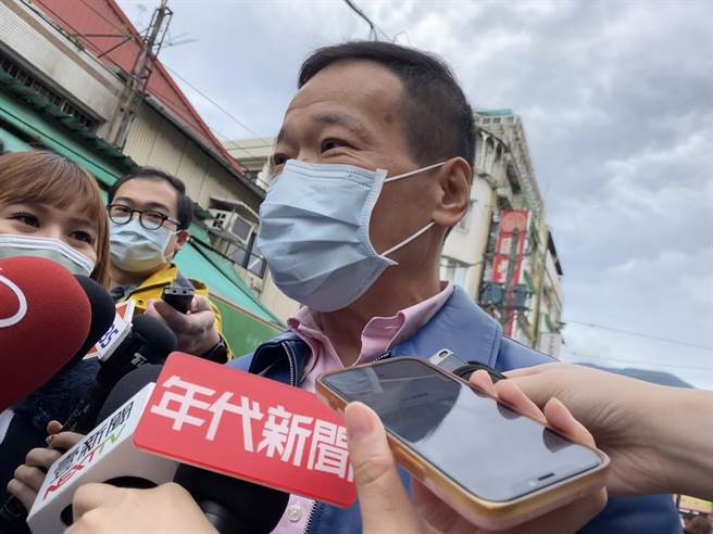 北市议员锺小平今出现在国民党公投宣讲引关注。（张薷摄）