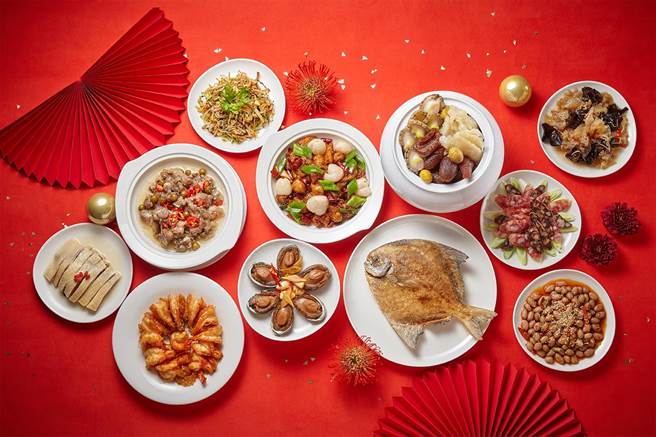 聚聚楼「团圆喜聚∣外带飨宴」即日起开卖。（eslite hotel诚品行旅提供）