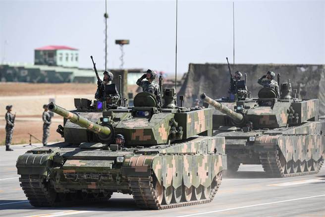 圖為中國大陸99A主力戰車。（示意圖／中新社）