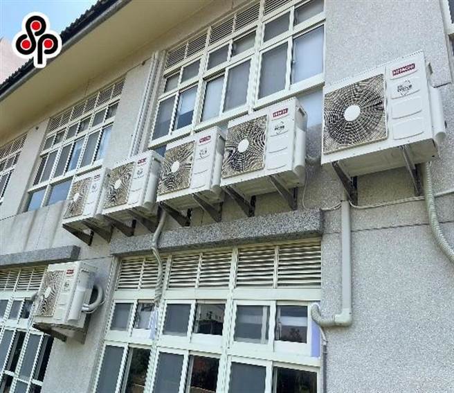 教育部表示明年2月完成高中以下學校冷氣裝設。（教育部提供／林志成台北傳真）