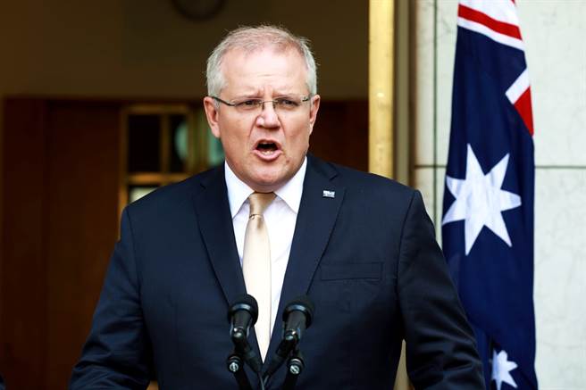 澳洲国防部长杜登（Peter Dutton）警告北京试图将印太地区变成附庸国，澳洲总理莫里森（Scott Morrison）表示杜登的说法「准确」，强调澳洲不能向大陆示弱。（资料照／TPG、达志影像）