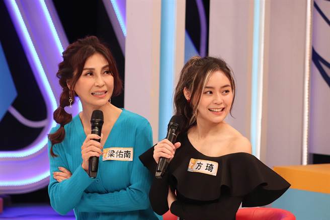 梁佑南与女儿方琦上《同学来了》分享亲子互动。（中天综合台提供）