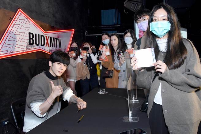 毕书尽日前举办粉丝见面会。（MTV娱乐台提供）