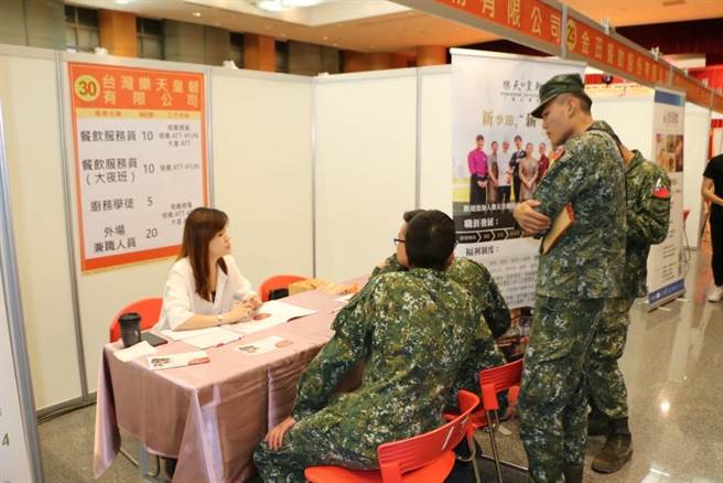 新北市政府12月3日将办理届退军人及青年徵才，51家厂商释出超过3000职缺 。（新北市劳工局提供）