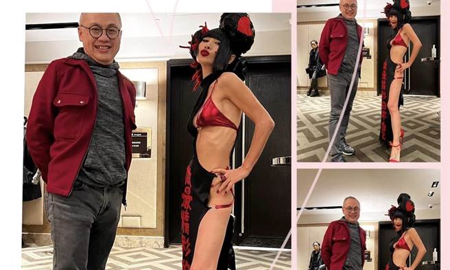 蔺奕》金马女星目光焦点，就是白灵！(图/爱传媒提供)