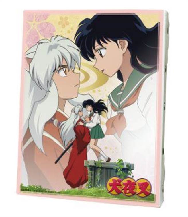 ↑《犬夜叉》帆布版画奇幻浪漫。（曼迪提供）