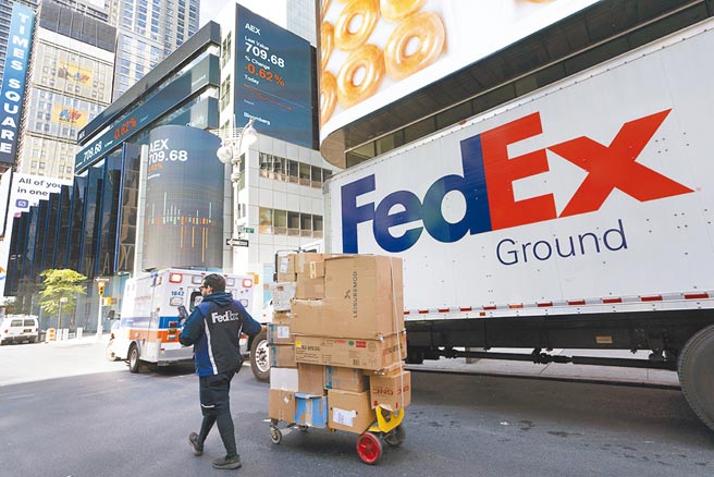 和疫情前相比，最明显能观察到的就是「货量」暴增。图／美联社