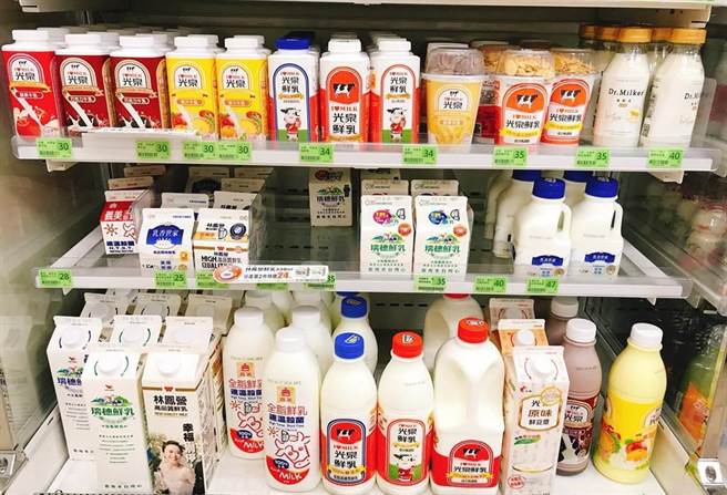 台湾牛奶世界第二贵，引发网友抱怨「牛奶根本是有钱人喝的」。（本报系资料照）