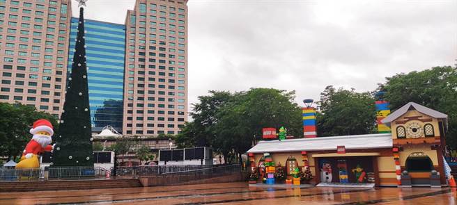 新北欢乐耶诞城12月3日开城，周边将进行交通管制。（陈慰慈摄）