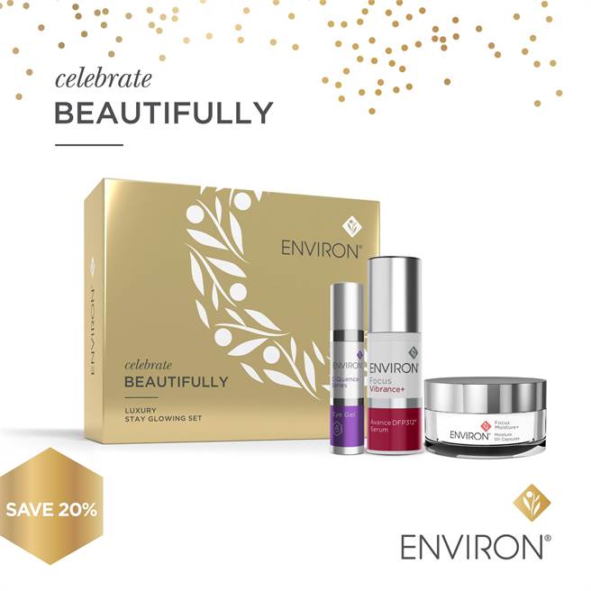 ENVIRON全效修护焕采组_优惠价6115元。(ENVIRON提供)