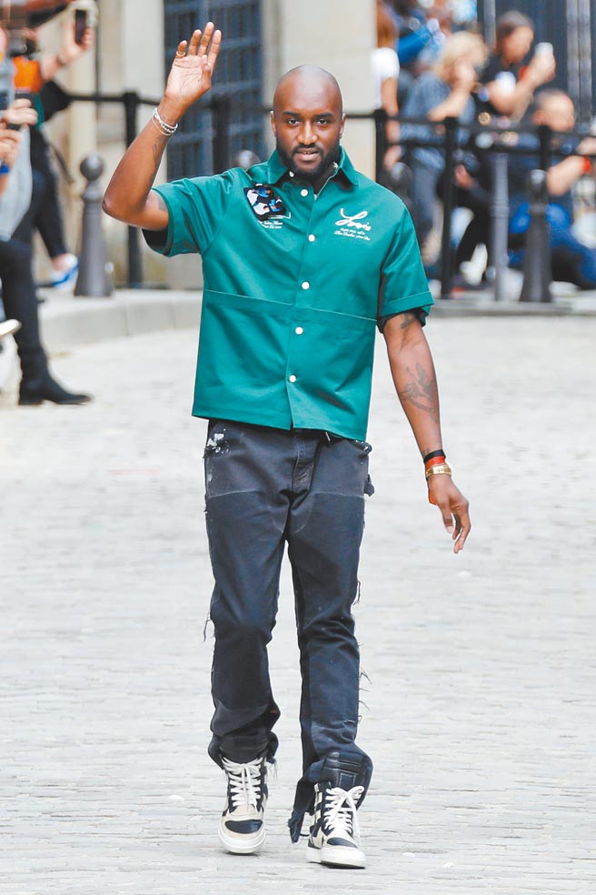 Louis Vuitton設計總監維吉爾阿布洛。（路透）