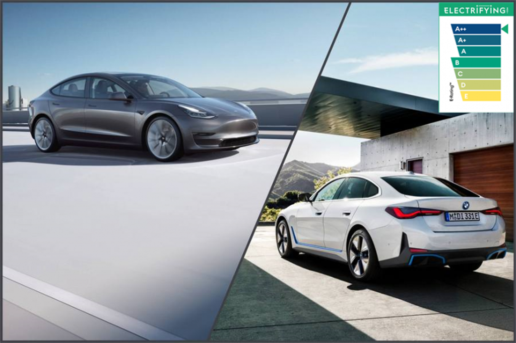 不只省錢 更省時間！50 款電動車「效率」綜合排行榜，Tesla Model 3 與 BMW i4 奪冠(圖/DDCAR)