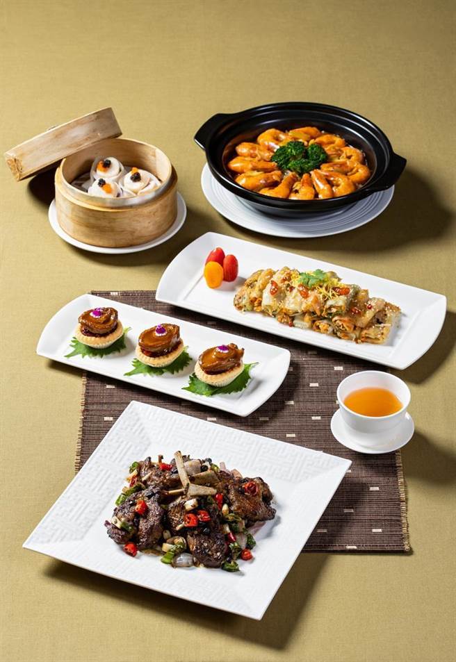（配合时令改变，台北国宾粤菜厅7道冬季新菜暖心上桌。图／台北国宾饭店提供）
