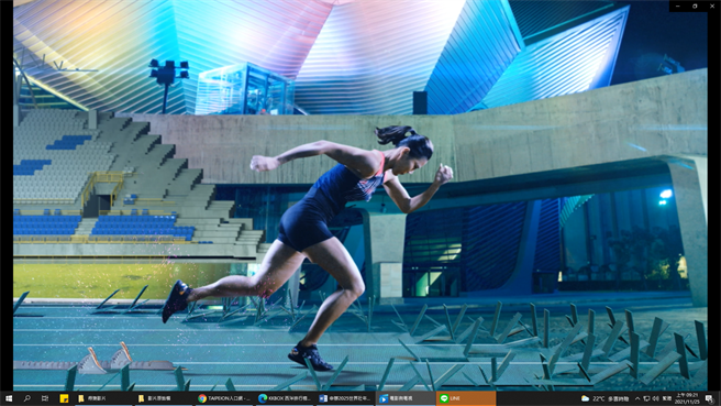 雙北2025世壯運申辦影片「場館篇」結合3D技術用運動串連場館，獲第14屆「葡萄牙國際觀光電影節」廣告類首獎。（新北市體育處提供）