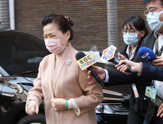 经济部长王美花1日前往立法院备询。（姚志平摄）