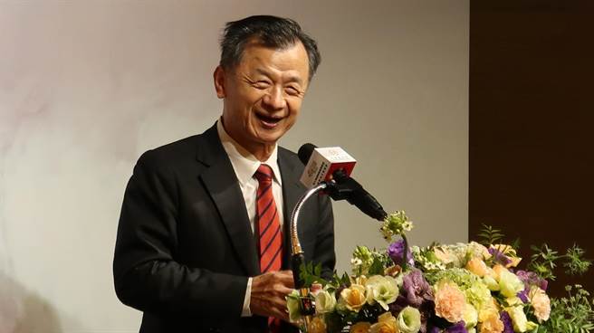 陆委会主委邱太三。（林至柔摄）