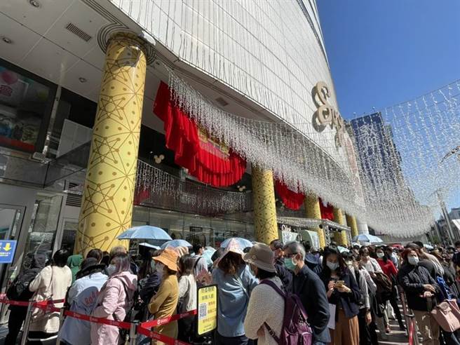 SOGO天母店周年慶1日開打首日業績破2億。圖／SOGO提供