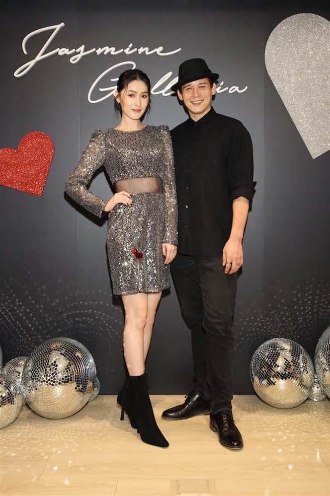 管罄、倪安东。（JASMINE GALLERIA提供）