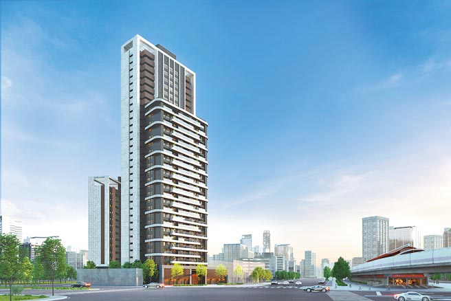 「天母常玉」位石牌站第一排，坐享明星学区人文环境。图／业者提供