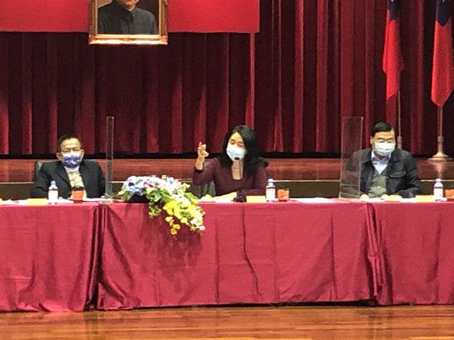 立法院財政委員會委員上午到審計部，考察審計部查核各機關辦理政策及業務宣導的預算執行情形成效。（趙婉淳攝）