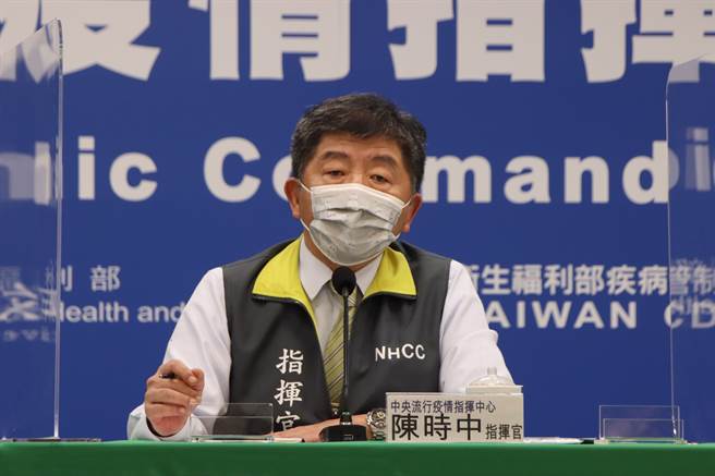 今疫情记者会由指挥官陈时中说明。（图／指挥中心提供）
