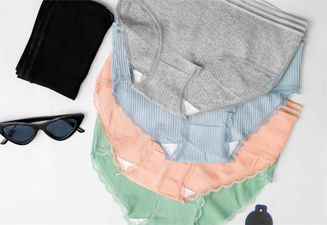 女性内裤底下藏有一个小口袋，并不是为了装饰，而是有透气、防感染等作用。(示意图/达志影像)