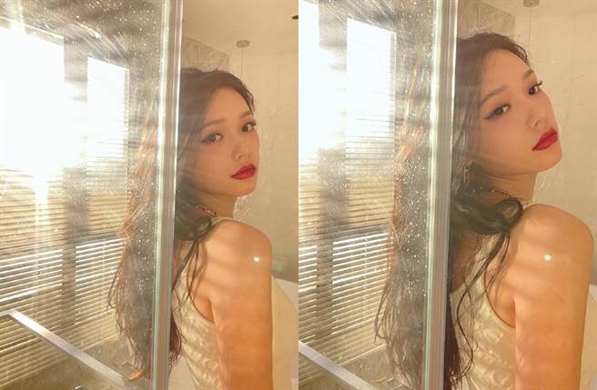 林允被封最受宠星女郎。（图／翻摄自林允Jelly微博）