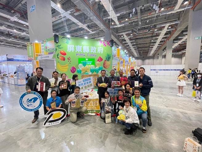 屏東縣政府參加台灣智慧農業周活動。圖／屏東縣政府提供