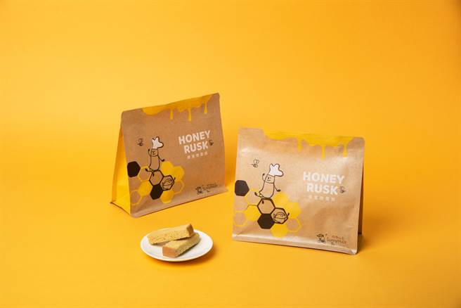 微热山丘蜂蜜脆蛋糕。（图／品牌提供）