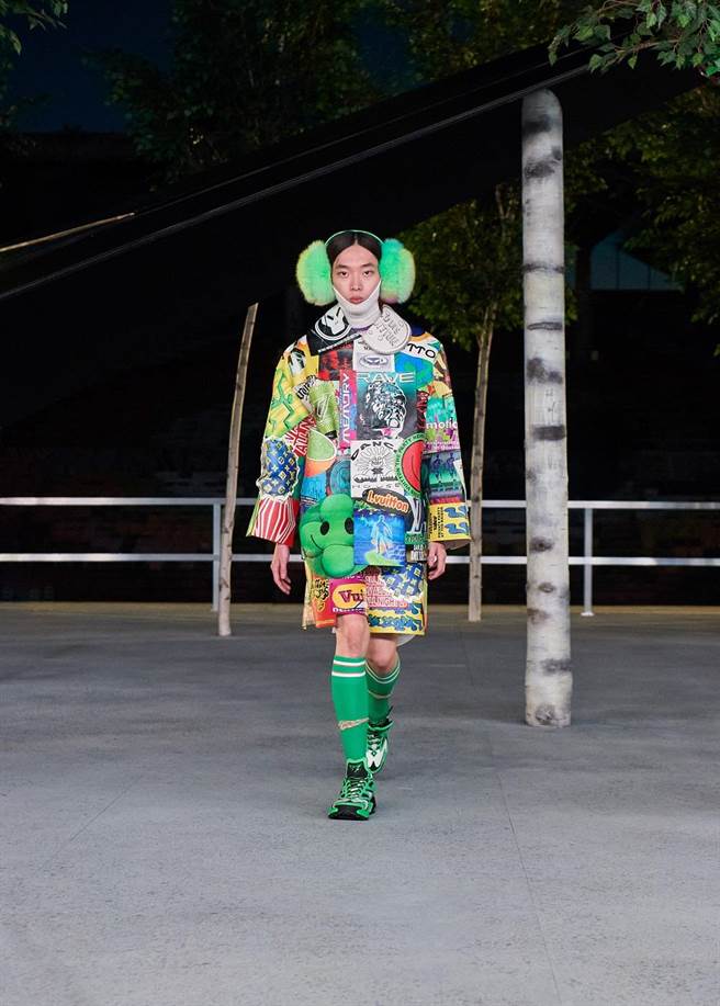 Virgil Abloh生前最后一作 LV Spin-Off 2022春夏男装秀。（Louis Vuitton提供）