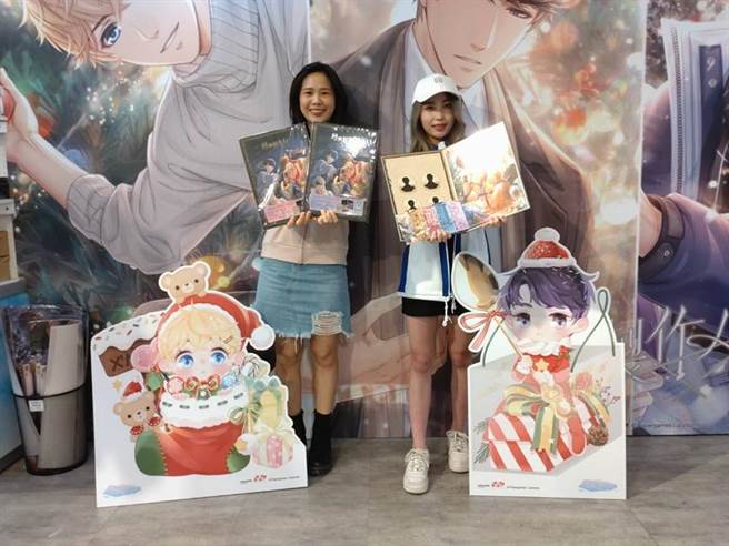 「曼迪耶诞动漫祭」自12/3起于台中新光三越10楼天空剧场展出！图／曾丽芳