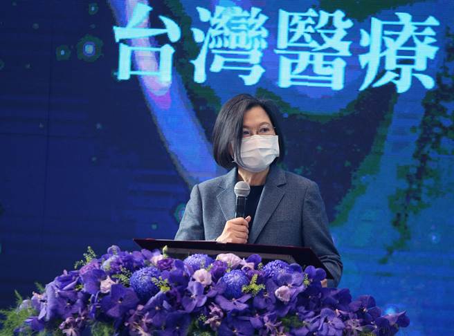 英国《金融时报》（Financial Times）杂志将蔡英文总统列为2021年25位最具影响力女性。（资料照，范扬光摄）