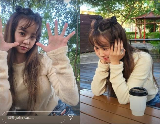 蔡依林贴出自拍照，张张充满少女感，根本看不出刚过41岁生日。(取材自jolin_cai IG)