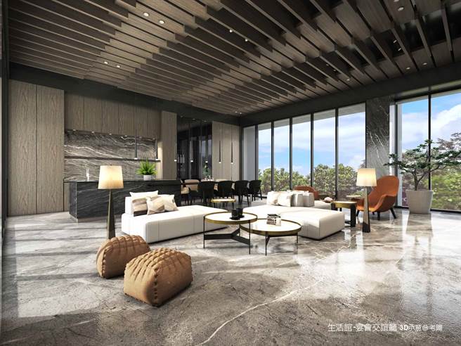 侨家大院有独立生活馆规划，住透天别墅同样享有VIP设施。(图/业者提供)